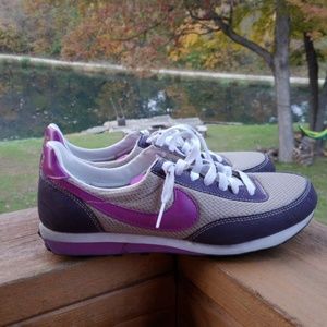 Nike (waffle bottom) gently used.